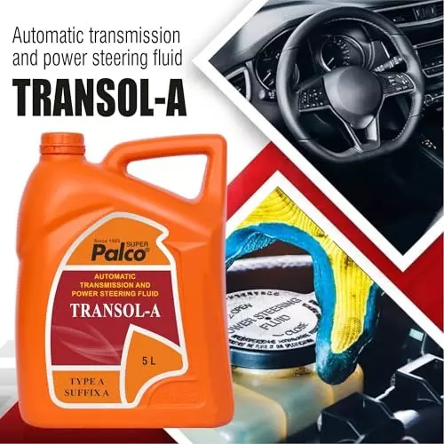 Palco Type A Suffix A Steearing Oil 5 L Capacity Transol-A Clear Red (Pack of 2)