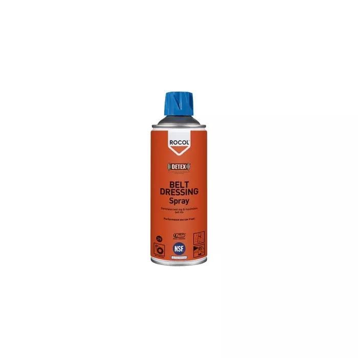 Rocol Belt Dressing Spray Polymer Lubricant 300 ml AerosolFood Safe, 34295