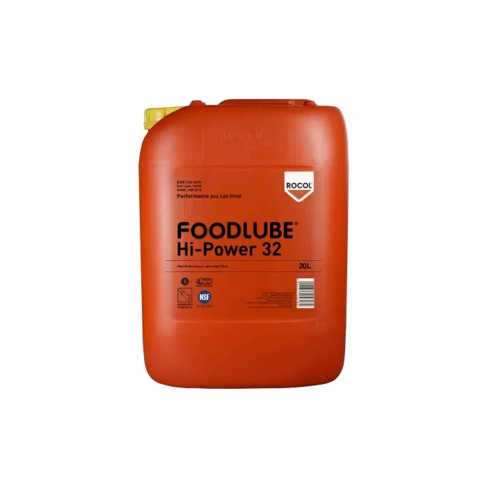 Rocol Foodlube Hi-Power 32 PFAS Free Lubricant 20 L Can Food Safe, 15895
