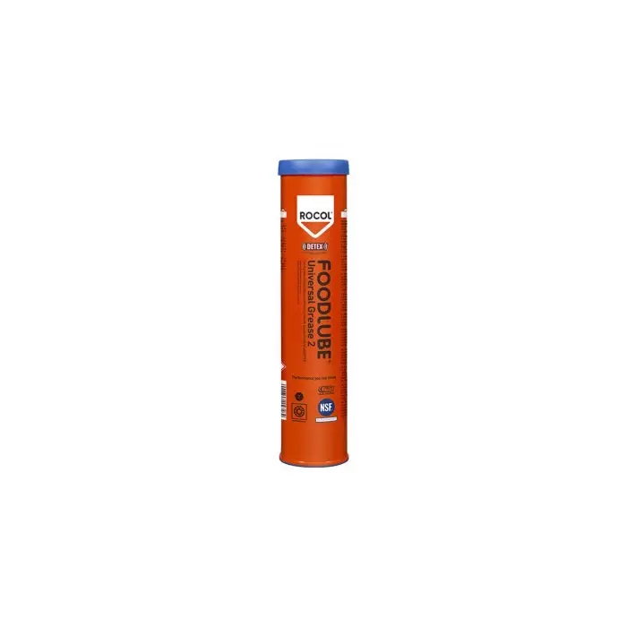 Rocol Foodlube Universal 2 PFAS Free Lubricant 380 g Cartridge Food Safe, 15231