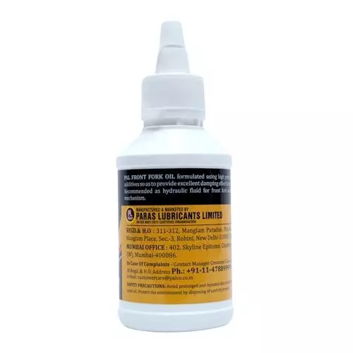 Palco Pal Front Fork Oil 175 ml Capacity Clear light Golden (Pack of 2)