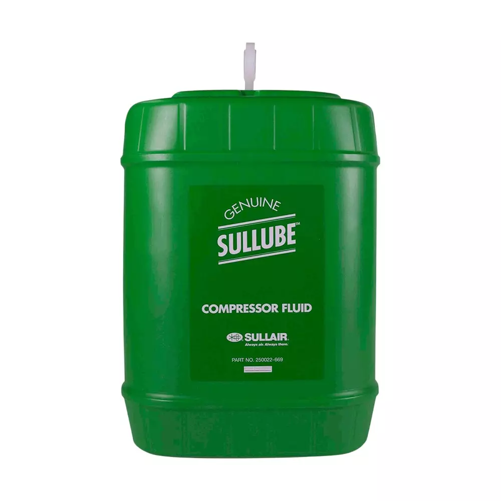 Sullair Sullube Oil Polyglycol Base 20 L Can Liquid form for Rotary Screw Compressors Use, 250022669
