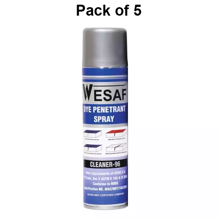 wesaf-dye-penetrant-test-cleaner-spray-3601-grade-and-400-ml-capacity-pack-of-5