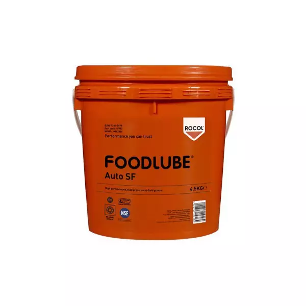 Rocol Foodlube Auto SF PFAS Free Lubricant 4 Kg Pail Food Safe, 15912