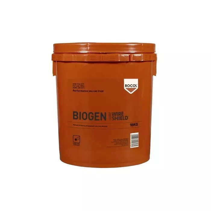 Rocol Biogen Wireshield Graphite Lubricant 18 Kg Pail, 20064