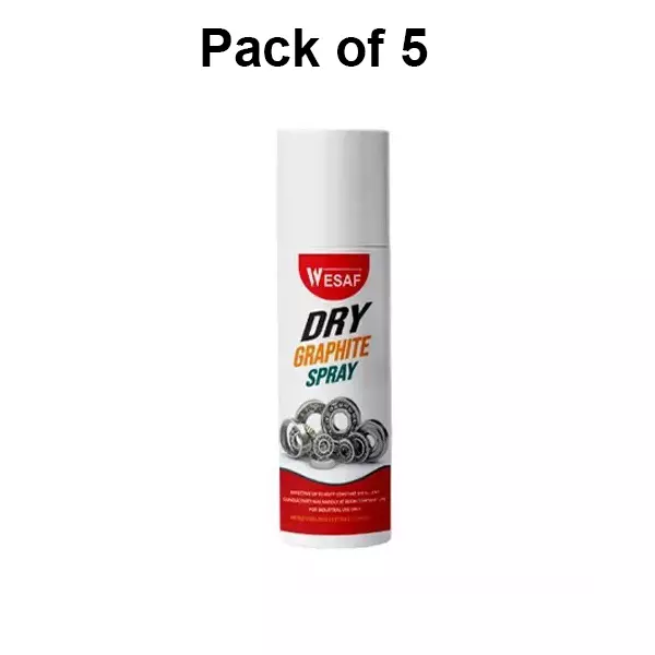 wesaf-dry-graphite-spray-1012-grade-and-250-g-capacity-pack-of-5