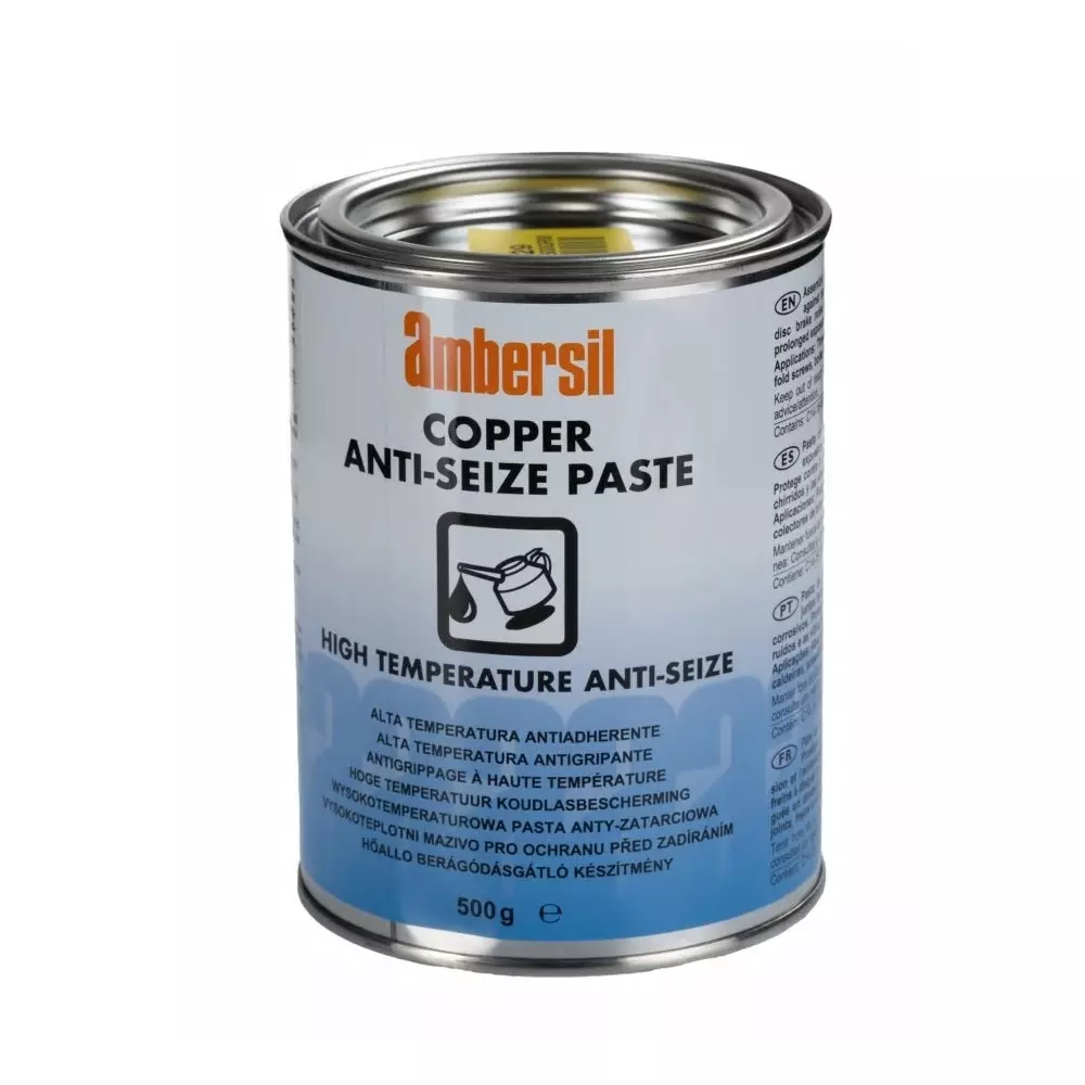 Ambersil Copper Anti-Seize Copper Lubricant 500 g Tin, 31652-AA