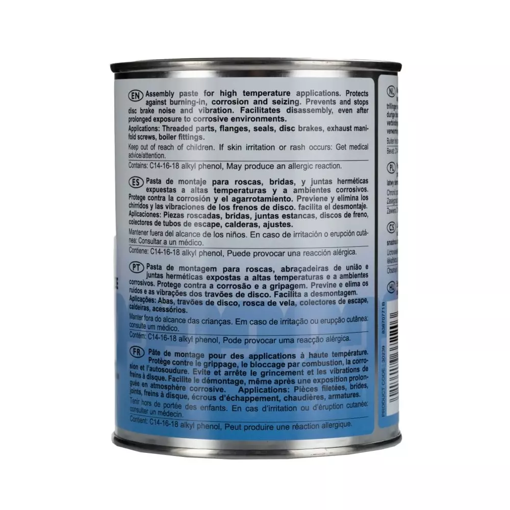 Ambersil Copper Anti-Seize Copper Lubricant 500 g Tin, 31652-AA