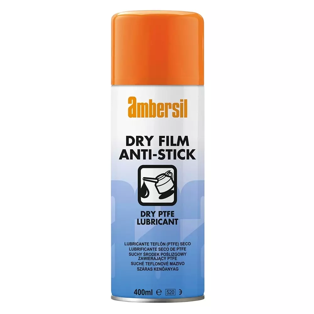 Ambersil Dry Film Anti-Stick PTFE Lubricant 400 ml Aerosol, 31573-AB
