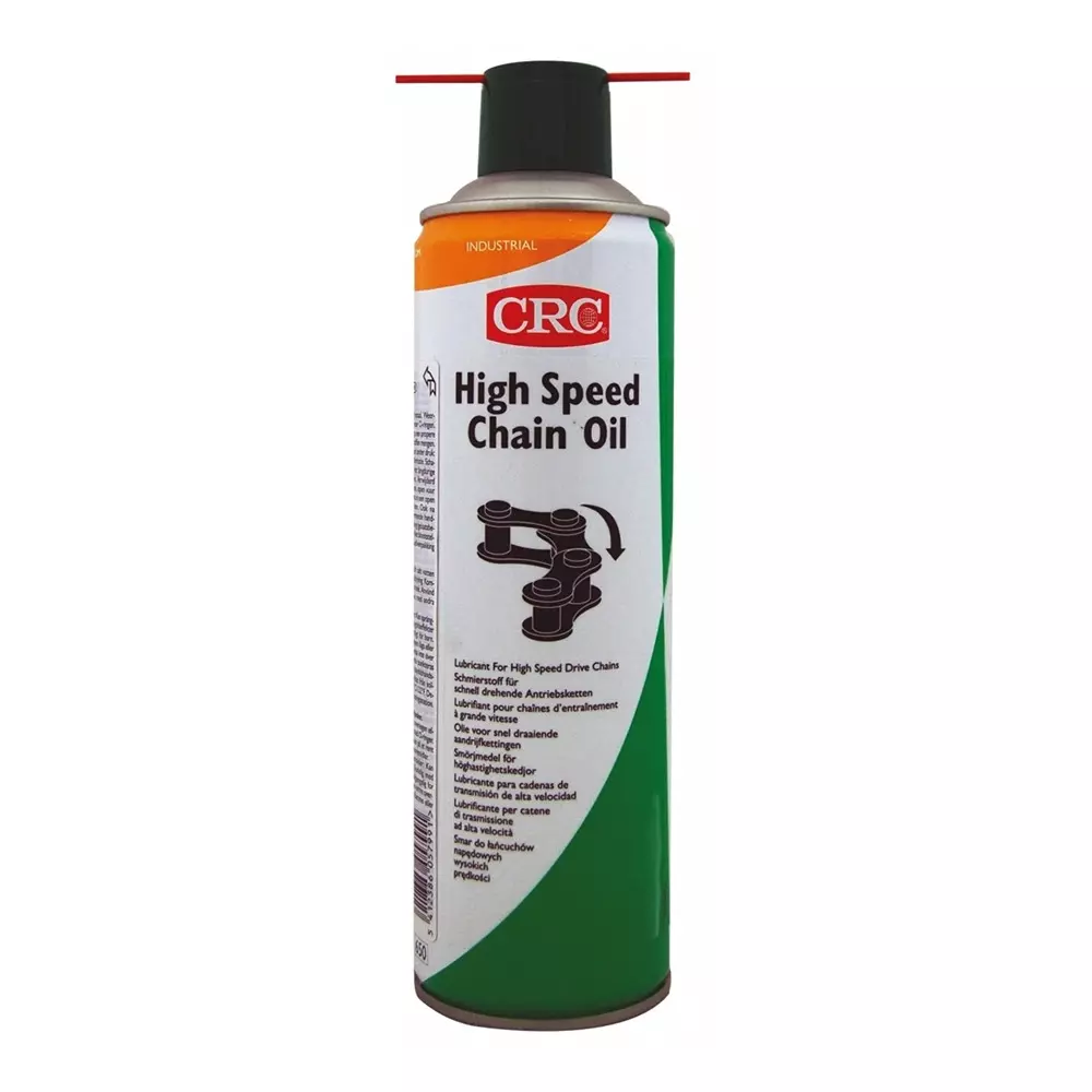 CRC HIGH SPEED CHAIN OIL Hydrocarbon Lubricant 650 ml / 500 ml Aerosol, 32347
