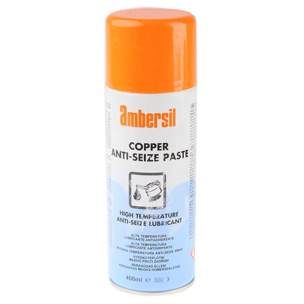 Ambersil Copper Anti-Seize Copper Lubricant 400 ml Aerosol, 31642-AA