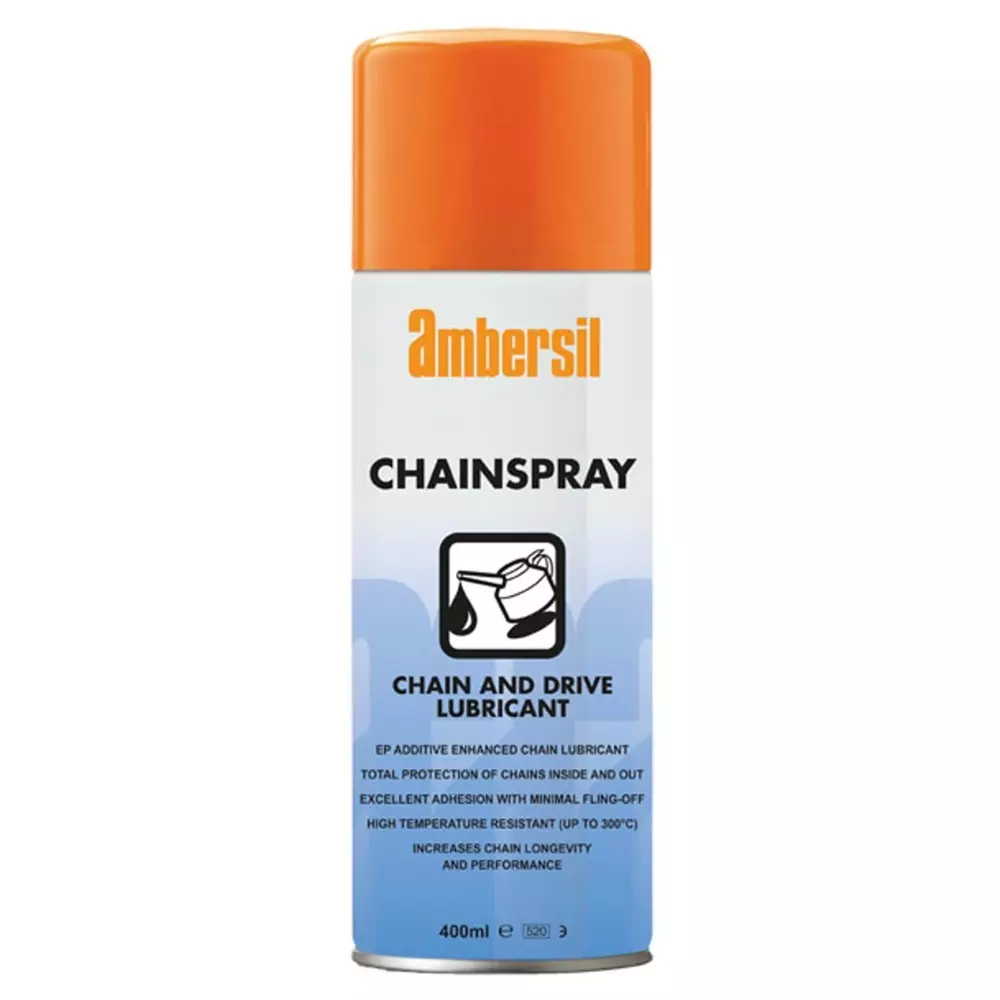 Ambersil Moly Chain Oil Lubricant 400 ml Aerosol, 31575-AC