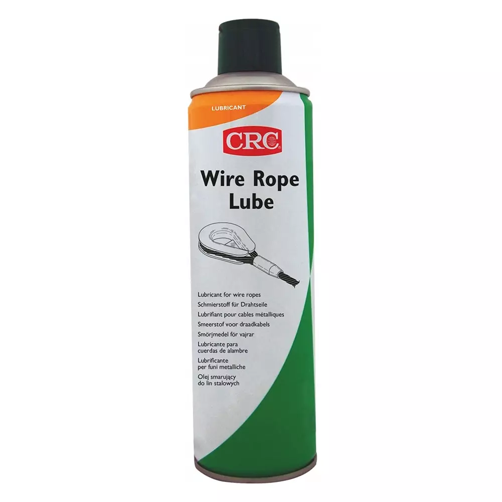 CRC WIRE ROPE LUBE Heavy Duty Lubricant 650 ml / 500 ml Aerosol, 32334