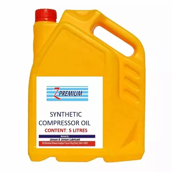 Z Premium Synthetic Compressor Oil 5 L, 0814ZT35BSY (Pack of 2)