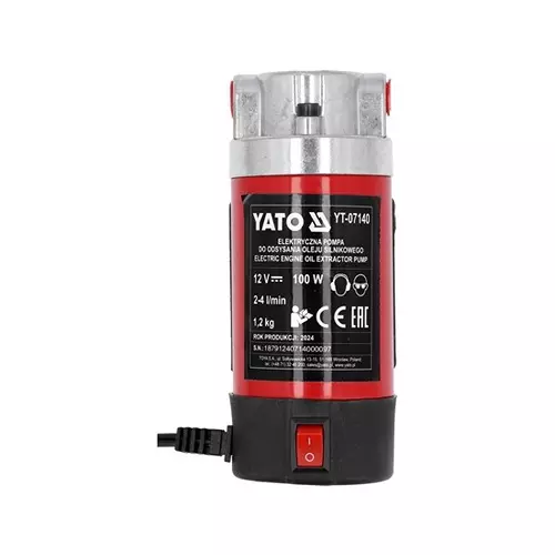 yato-100-w-car-engine-oil-transfer-extractor-pump-03-mpa-steam-pressure-and-3-m-suction-height-yt-07140