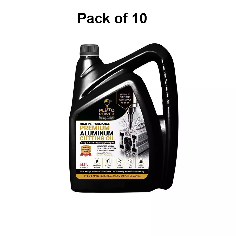 pluto-power-aluminium-neat-cutting-oil-liquid-form-5-l-bottle-capacity-compatible-with-doors-windows-industry-pack-of-10-pcs