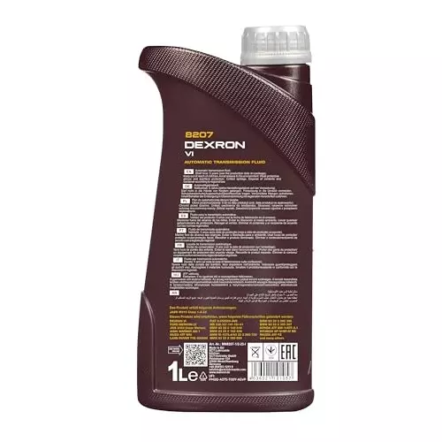 MANNOL Fully Synthetic Automatic Transmission Fluid DEXRON VI (DEXRON 6) 1 L, 8207