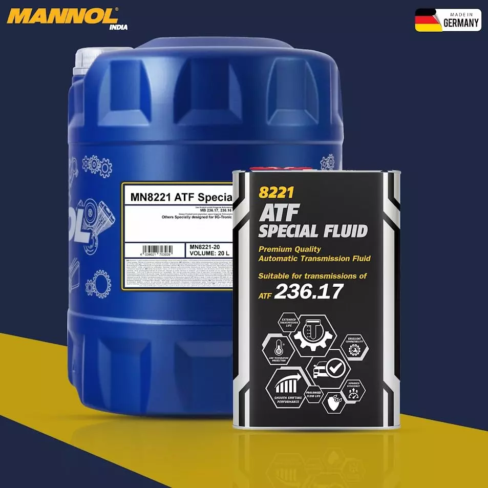 MANNOL Fully Synthetic Automatic Transmission Fluid MB 236.17 1 L, 8221