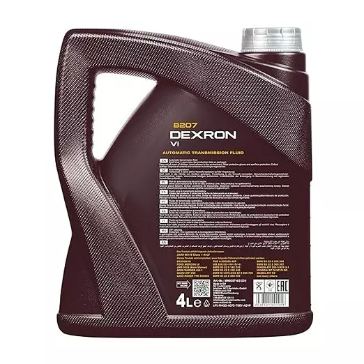 Mannol 8207 DEXRON VI ATF Automatic Transmission Fluid Fully Synthetic 4 L, 8207-4L