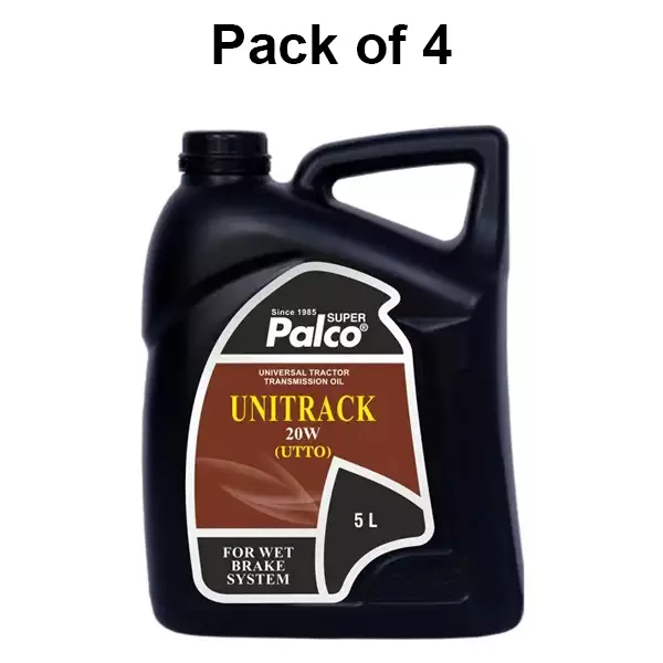 palco-transmission-oil-gl-4-utto-5-l-capacity-unitrack-20w-clear-golden-natural-pack-of-4