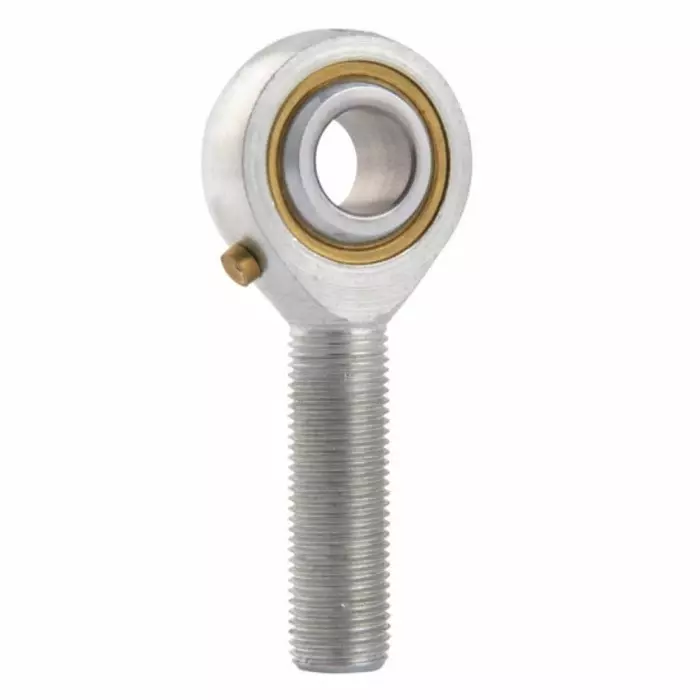 LDK Carbon Steel Rod End 4.826 mm Bore 39.69 mm Long UNF Thread Standard Male Connection Gender, POSB3L