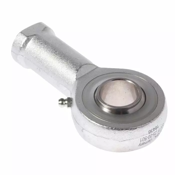 Durbal Forged Steel Rod End 25 mm Bore 126 mm Long Metric Thread Standard Female Connection Gender, BRF 25-00-502