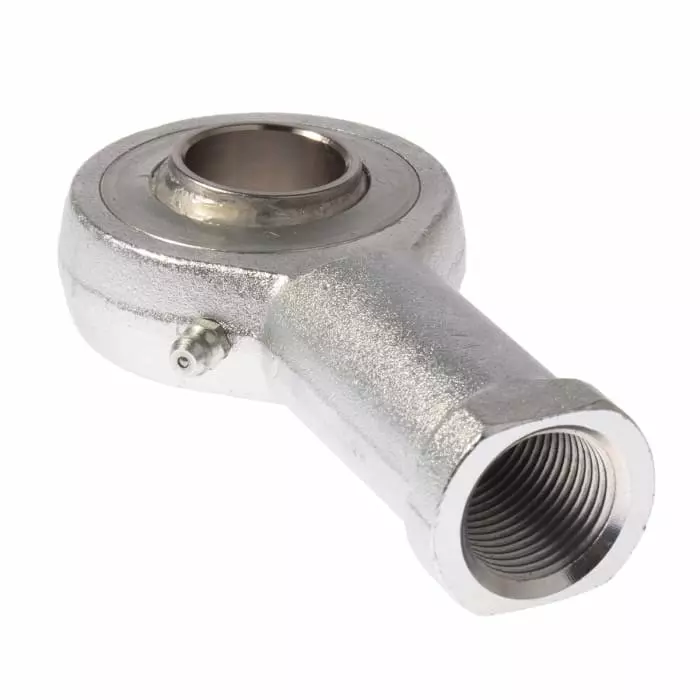 Durbal Forged Steel Rod End 25 mm Bore 126 mm Long Metric Thread Standard Female Connection Gender, BRF 25-00-502