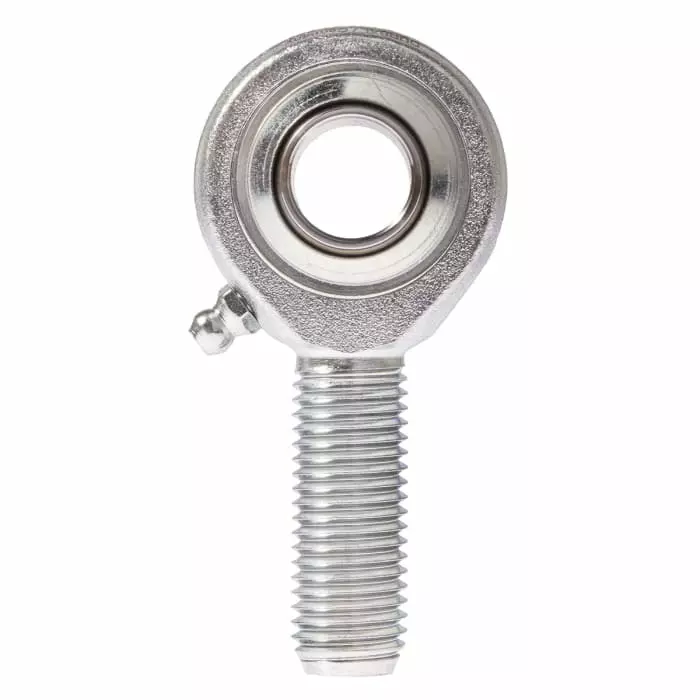 Durbal M8x1.25 Male Forged Steel Rod End 8 mm Bore 54 mm Long Metric Thread Standard Male Connection Gender, BRM 08-00-502