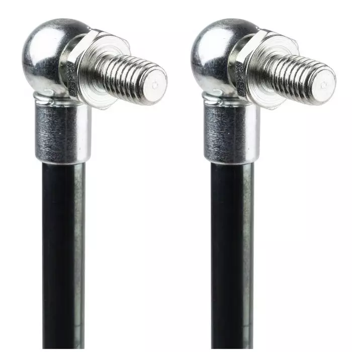 Camloc Gas Springs Camloc Steel Gas Strut with Ball Socket Joint End Joint 264.0 mm Extended Length 100.0 mm Stroke Length, SWY8060600055