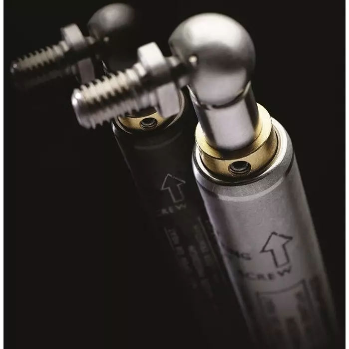 Camloc Gas Springs Camloc Stainless Steel Gas Strut with Ball Socket Joint 680.0 mm Extended Length 300.0 mm Stroke Length, SXV4101000009