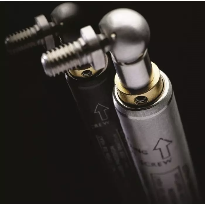 Camloc Gas Springs Camloc Stainless Steel Gas Strut with Ball Socket Joint 364.0 mm Extended Length 150.0 mm Stroke Length, SXY8A6A600003