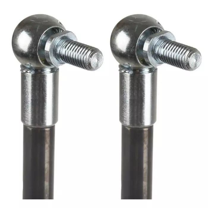Camloc Gas Springs Camloc Steel Gas Strut with Ball Socket Joint End Joint 880.0 mm Extended Length 400.0 mm Stroke Length, SWV4101000020