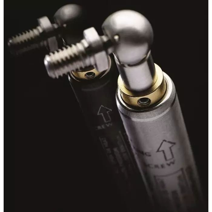 Camloc Gas Springs Camloc Stainless Steel Gas Strut with Ball Socket Joint 480.0 mm Extended Length 200.0 mm Stroke Length, SXV4G6200275G6R