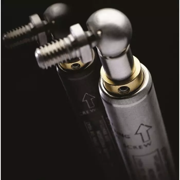 Camloc Gas Springs Camloc Stainless Steel Gas Strut with Ball Socket Joint 245.0 mm Extended Length 100.0 mm Stroke Length, SXY1A8A800001