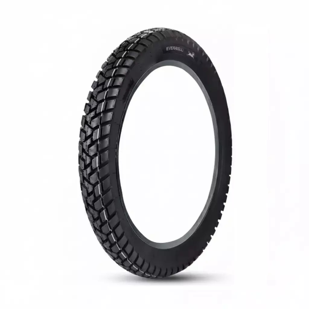Everroll Tubeless Tyre Size 3.00-18 Rear Position for Motorcycle, ND300570