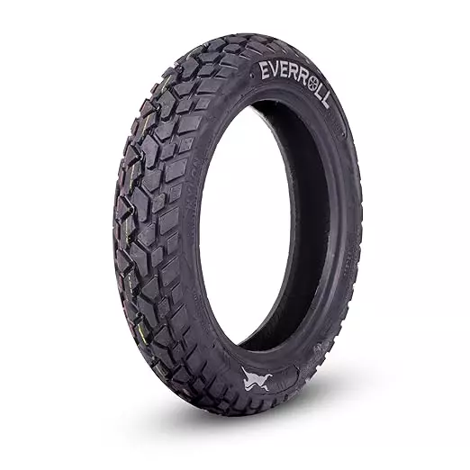 Everroll Tubeless Tyre Size 90/90-12 Rear Position for TVS Jupiter Scooter, K6300800