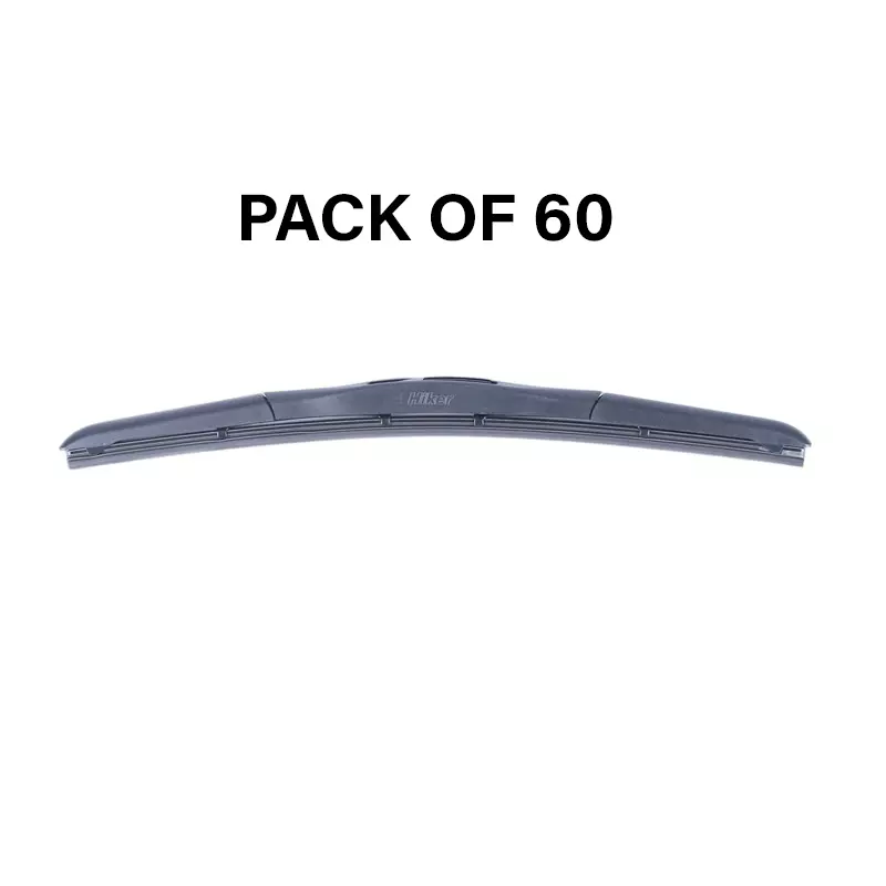 Hiker By Varroc Wiper Blade Premium (16 inch) 406 mm Smooth & Silent, K354053900 (Pack of 60)