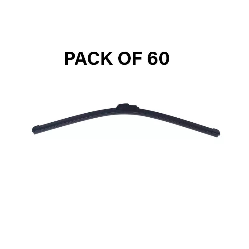 Hiker By Varroc Wiper Blade Frameless (22 inch) 559 mm Smooth & Silent, K354093900 (Pack of 60)