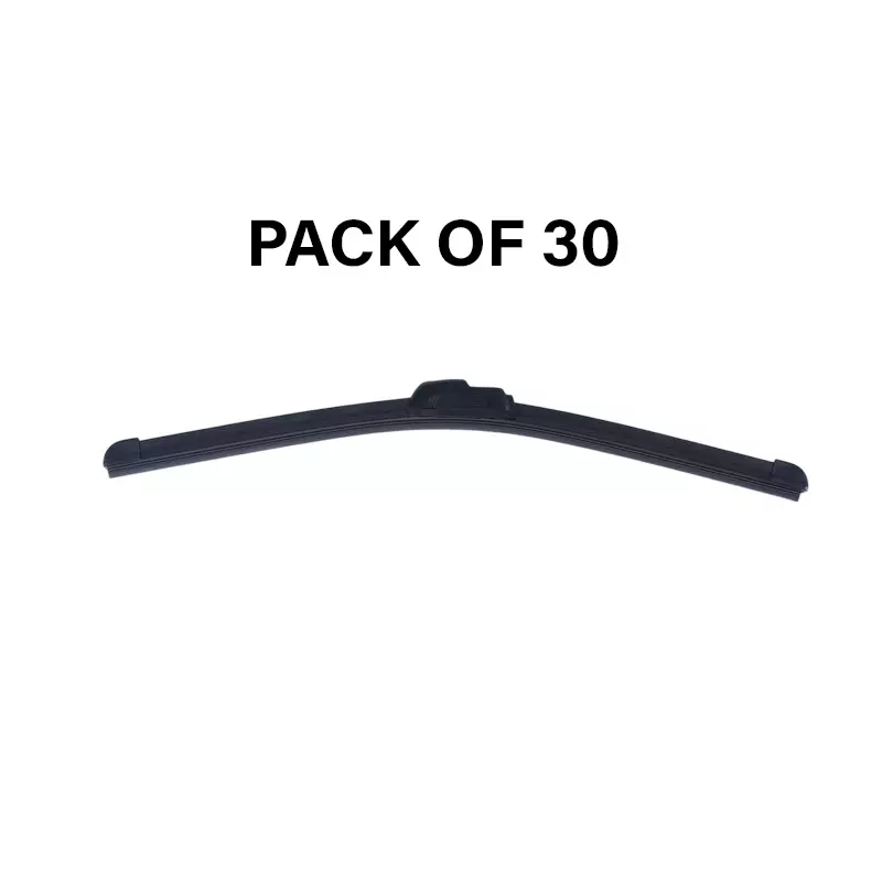 Hiker By Varroc Wiper Blade Frameless (18 inch) 457 mm Smooth & Silent, K354093500 (Pack of 30)