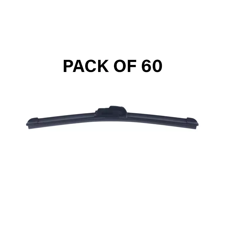 Hiker By Varroc Wiper Blade Frameless (14 inch) 356 mm Smooth & Silent, K354093100 (Pack of 60)