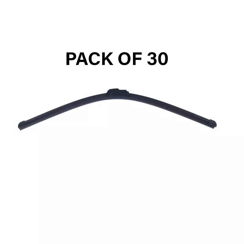 Hiker By Varroc Wiper Blade Frameless (24 inch) 610 mm Smooth & Silent, K354094000 (Pack of 30)