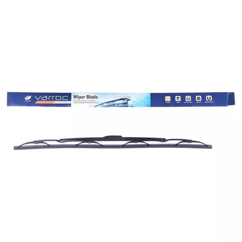 Varroc Wiper Blade 9 mm U Hook 22 inch 559 mm Smooth & Silent Cleaning, K353760700