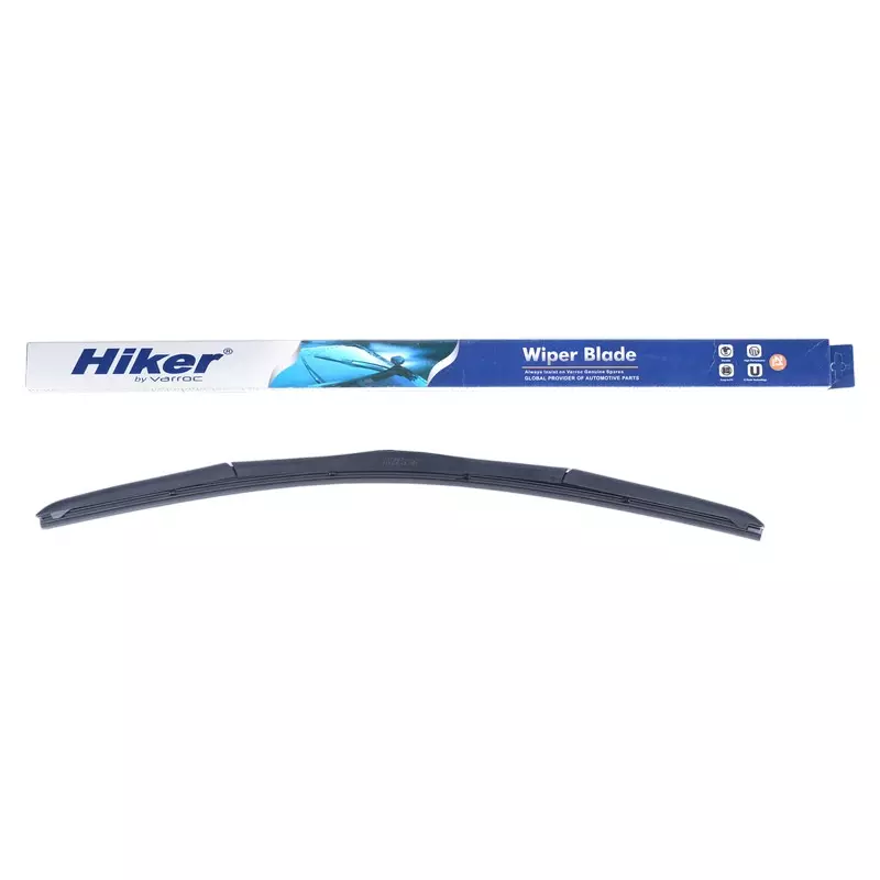 Hiker By Varroc Wiper Blade Premium (24 inch) 610 mm Smooth & Silent, K354054600 (Pack of 60)