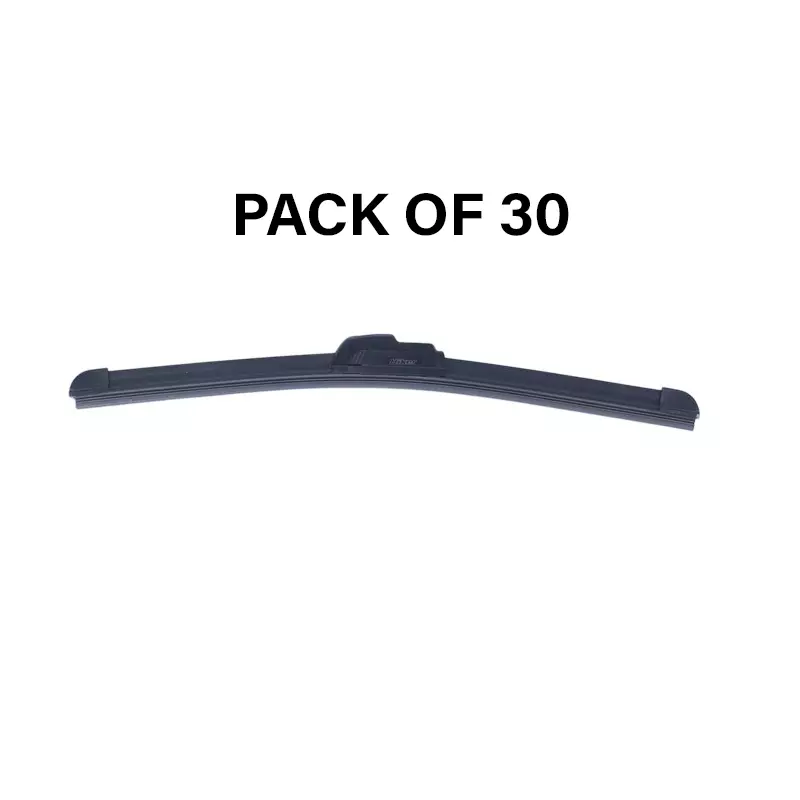 Hiker By Varroc Wiper Blade Frameless (15 inch) 381 mm Smooth & Silent, K354093200 (Pack of 30)