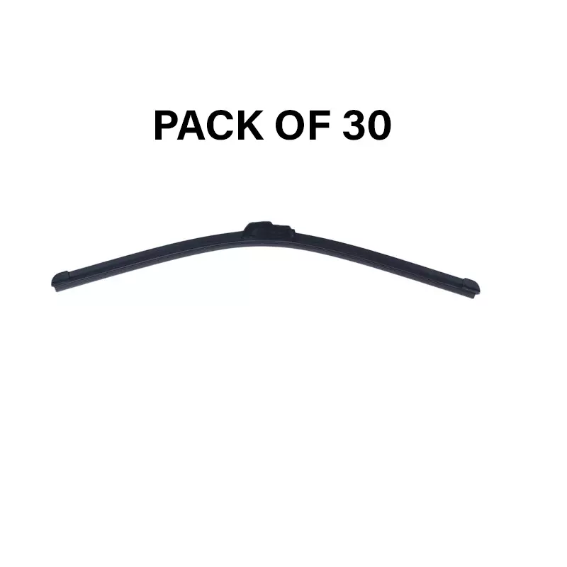Hiker By Varroc Wiper Blade Frameless (22 inch) 559 mm Smooth & Silent, K354093900 (Pack of 30)