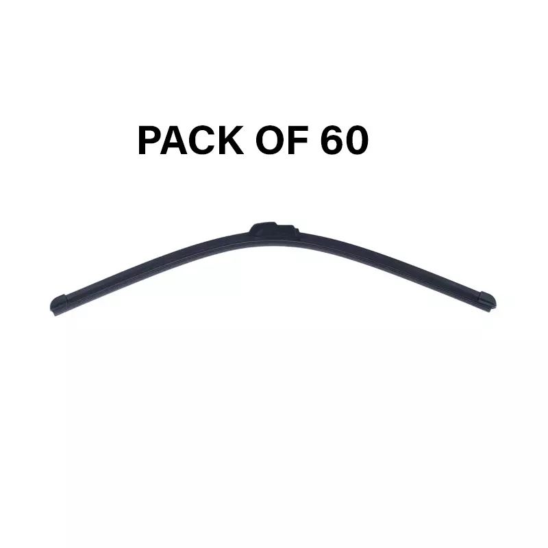 Hiker By Varroc Wiper Blade Frameless (24 inch) 610 mm Smooth & Silent, K354094000 (Pack of 60)
