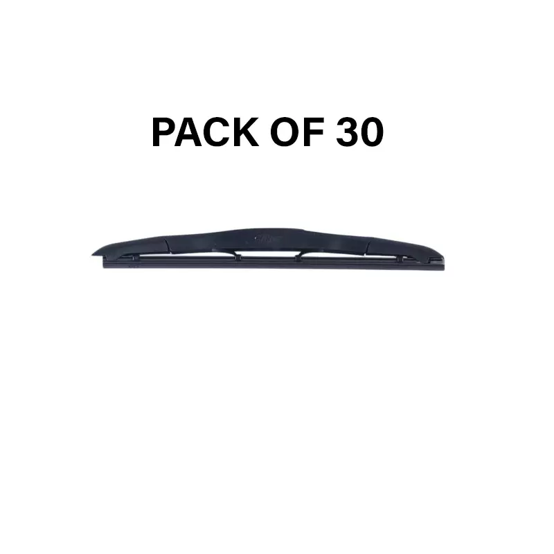 Hiker By Varroc Wiper Blade Premium (12 inch) 305 mm Smooth & Silent, K354053500 (Pack of 30)