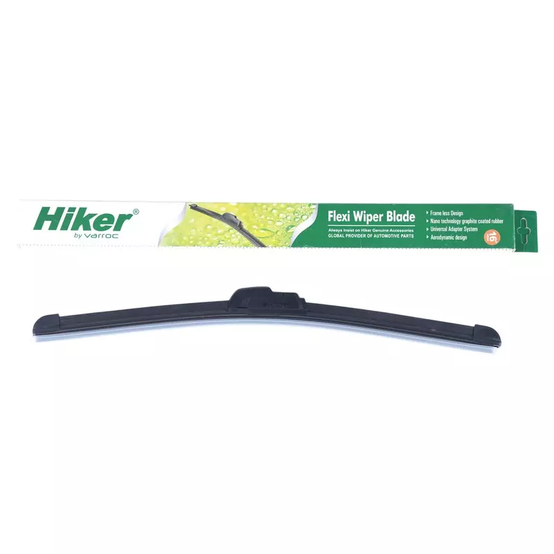 Hiker By Varroc Wiper Blade Frameless (16 inch) 406 mm Smooth & Silent, K354093300 (Pack of 30)