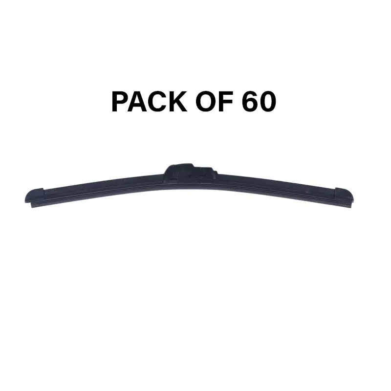 Hiker By Varroc Wiper Blade Frameless (17 inch) 432 mm Smooth & Silent, K354093400 (Pack of 60)