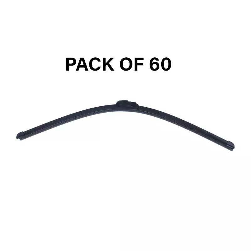 Hiker By Varroc Wiper Blade Frameless (26 inch) 660 mm Smooth & Silent, K354094100 (Pack of 60)